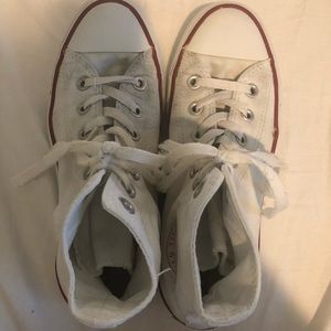 White High Top Converse